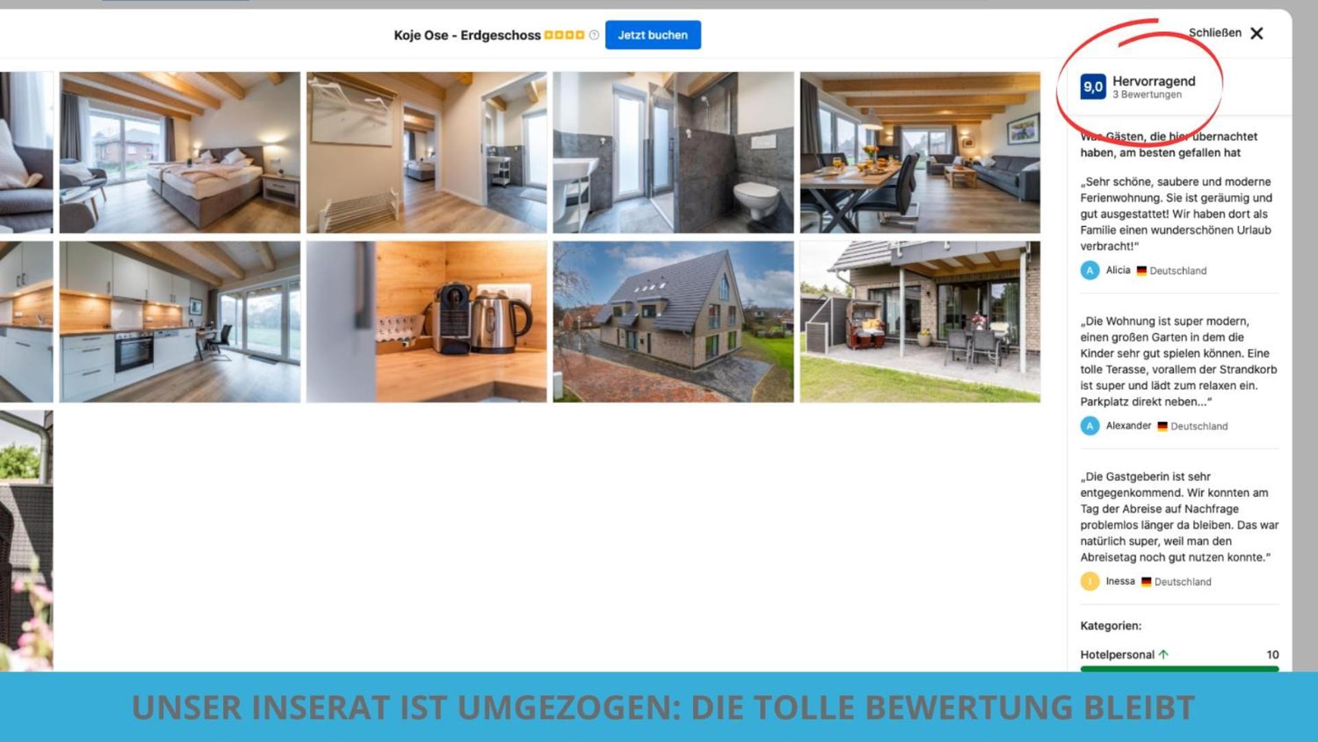 Kuestenkojen Mit 4 Ferienwohnungen Fuer 1 Bis 8 Pers Mit Diversen Schlafzimmern, Garten Oder Balkon بوسم المظهر الخارجي الصورة