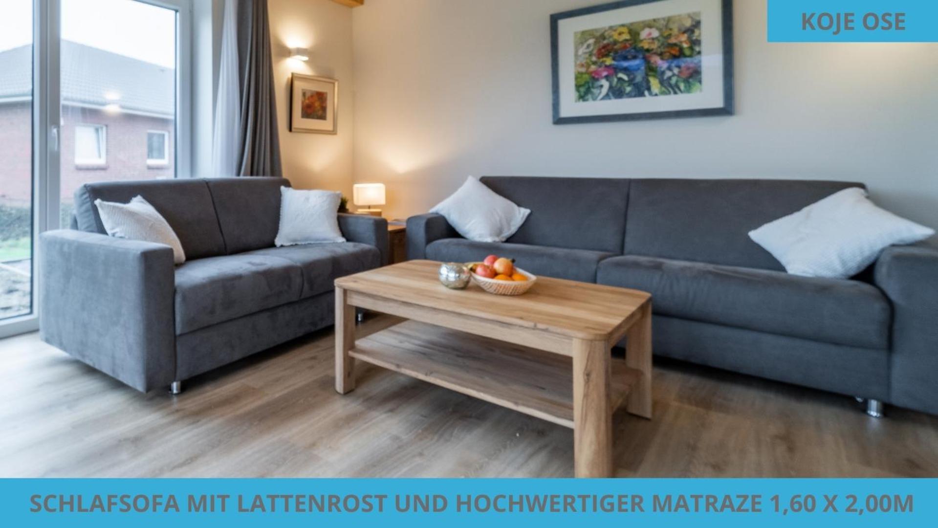 Kuestenkojen Mit 4 Ferienwohnungen Fuer 1 Bis 8 Pers Mit Diversen Schlafzimmern, Garten Oder Balkon بوسم المظهر الخارجي الصورة