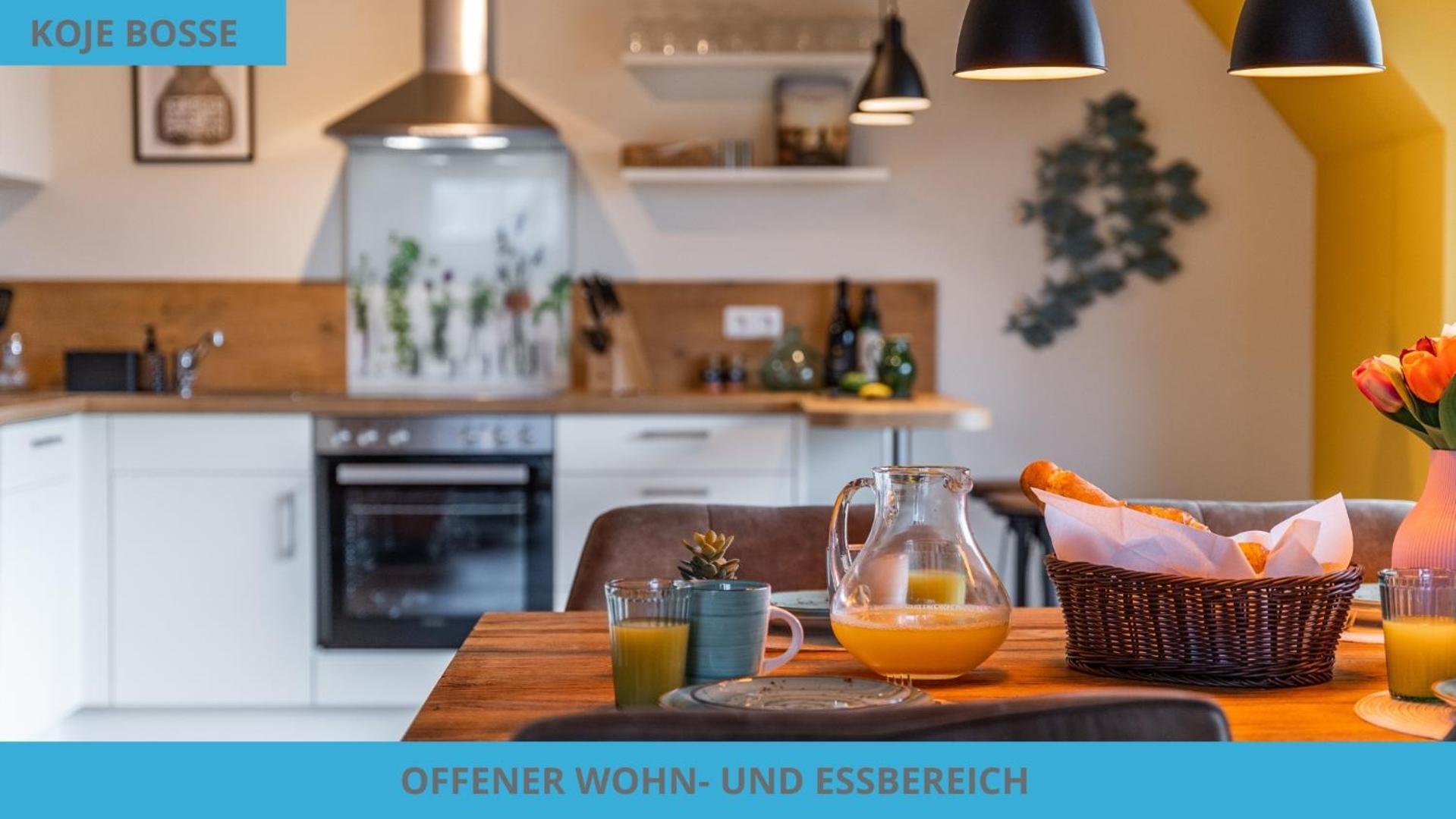 Kuestenkojen Mit 4 Ferienwohnungen Fuer 1 Bis 8 Pers Mit Diversen Schlafzimmern, Garten Oder Balkon بوسم المظهر الخارجي الصورة