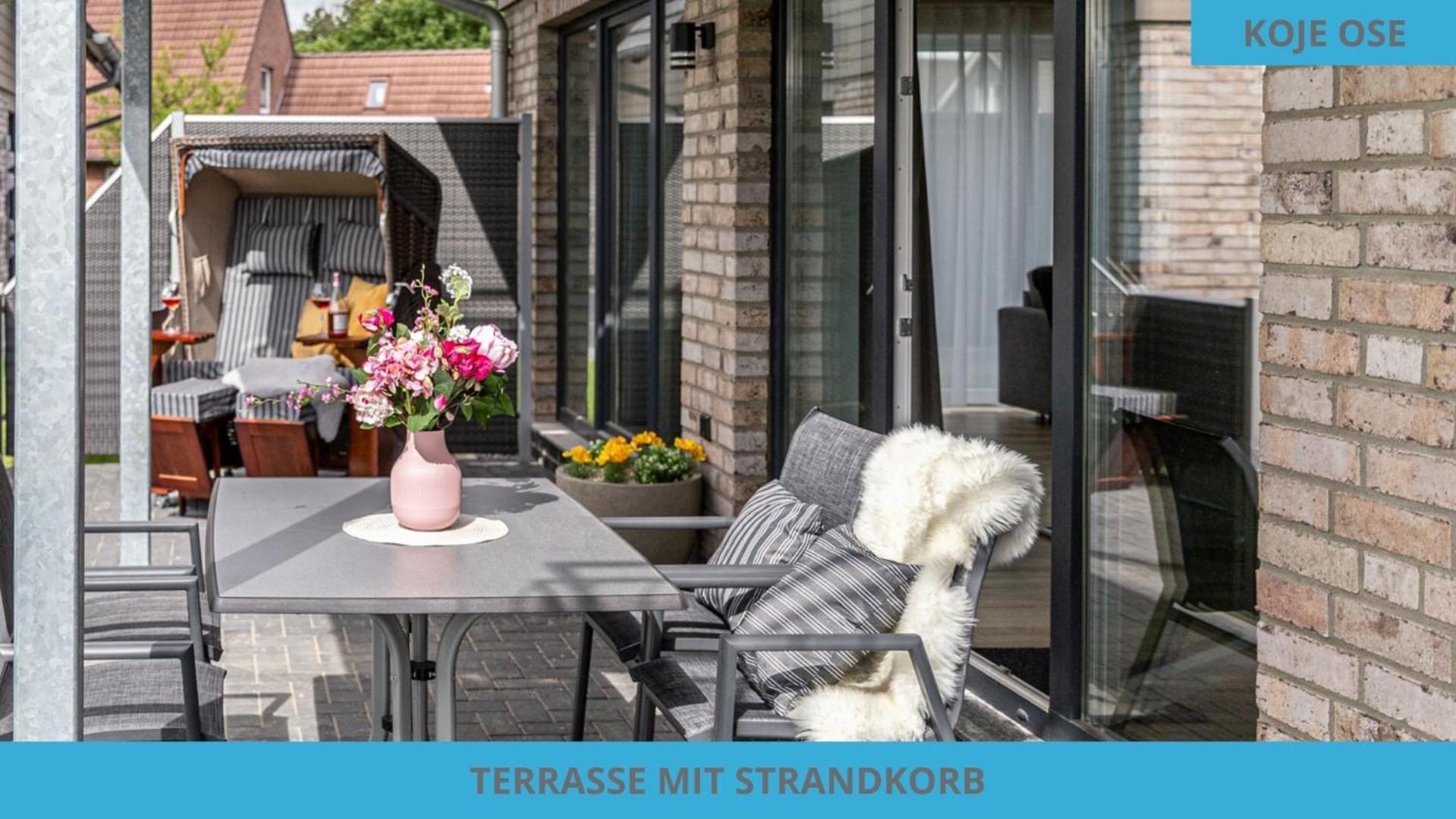 Kuestenkojen Mit 4 Ferienwohnungen Fuer 1 Bis 8 Pers Mit Diversen Schlafzimmern, Garten Oder Balkon بوسم المظهر الخارجي الصورة